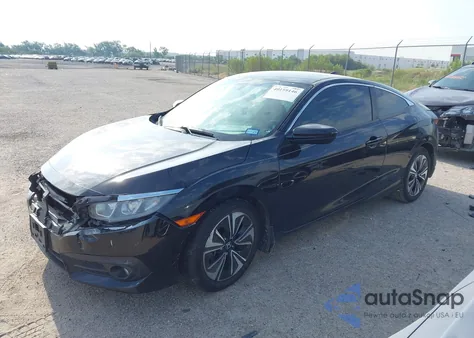 2017 Honda Civic Ex-L from USA, damaged, VIN 2HGFC3B7XHH359362